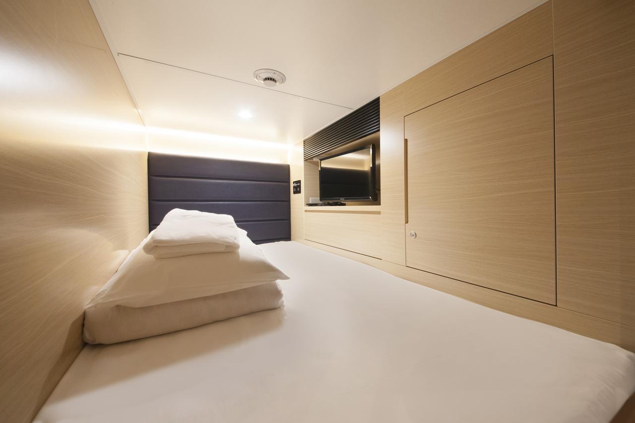 Tabist Capsulehotel Apods Himeji Station Exterior foto